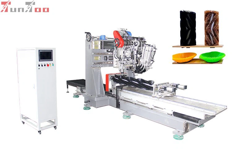 Burg'ulash bilan uch o'qli Gantry Disk cho'tkasi mashinasi